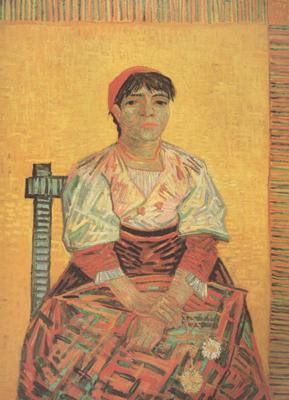 Vincent Van Gogh Italian Woman (nn04) China oil painting art